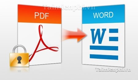 Chuyển đổi, đổi đuôi PDF sang Word bằng PDF to Word Converter chuyen doi, doi duoi pdf sang word bang PDF to Word Converter