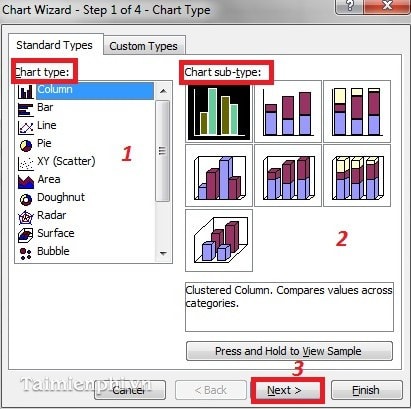 Excel - How to draw a chart, graph in Excel