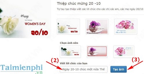 tao thiep 20 10 truc tuyen