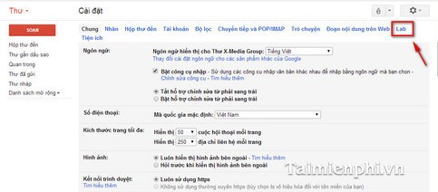 Đăng nhập facebook bằng gmail