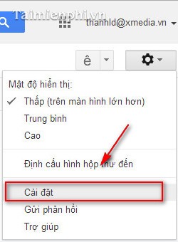 Đăng nhập facebook bằng gmail