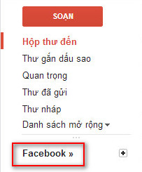 Đăng nhập facebook bằng gmail