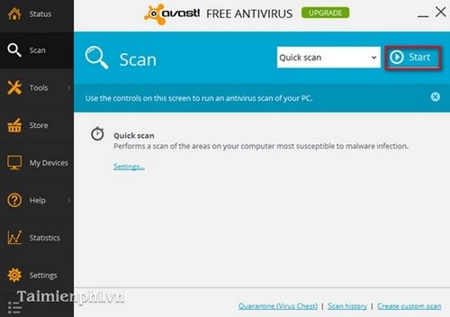 Avast Free phan mem diet virus