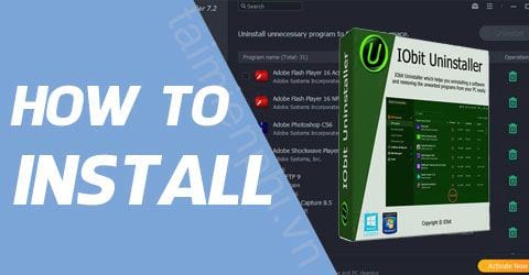 cach cai dat iobit uninstaller