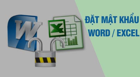 dat mat khau file Word
