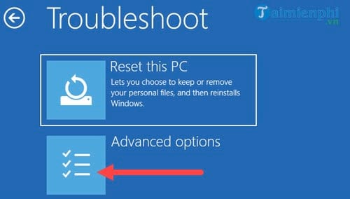 Image result for reset in win 10