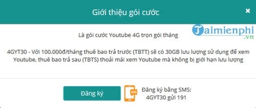 cach dang ky 4g viettel goi youtube facebook 4gyt 4gfb 7