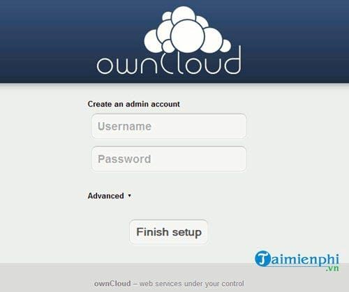 cach cai dat owncloud tren windows tao dam may luu tru mien phi 14