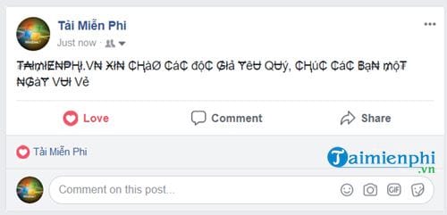 tao chu facebook thiet ke loai chu facebook doc dao 10