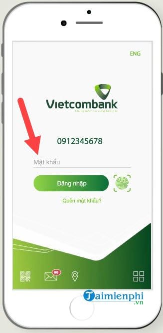 cach dang nhap vietcombank internet banking