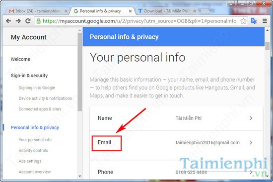 them email khoi phuc gmail