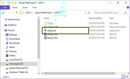 cai dat gta v tren may tinh