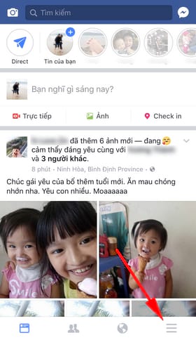 doi ten facebook tren dien thoai