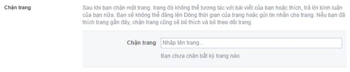 chan tai khoan facebook