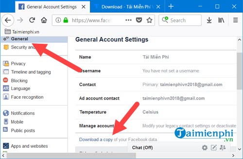 copy du lieu facebook sang may tinh