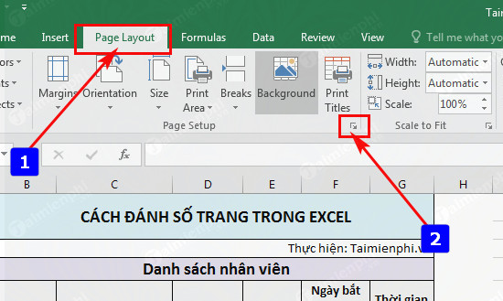 danh so trang