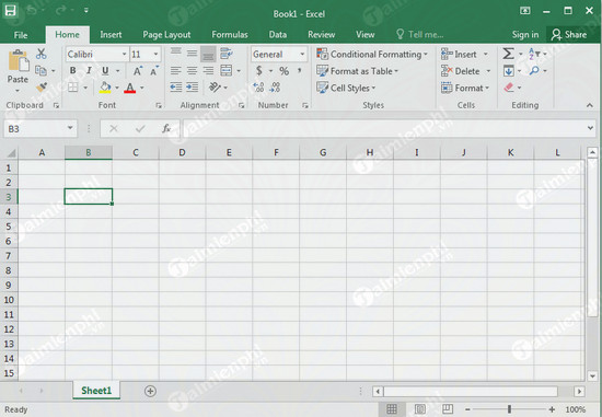 Tô màu xen kẽ trong Excel to mau xen ke trong excel