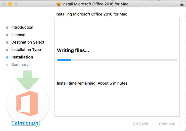 Hướng dẫn cài đặt Office 2016 trên Macbook