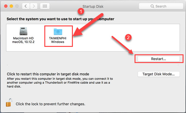 Hướng dẫn chọn hệ điều hành khởi động trên Macbook