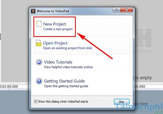 Cài đặt VideoPad Video Editor trên máy tính, tạo phụ đề video