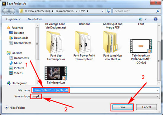 Tạo phụ đề cho video bằng VideoPad Video Editor