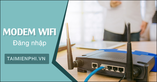 dang nhap modem