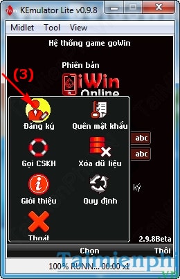 Chơi game iWin trên PC bằng Kemulator