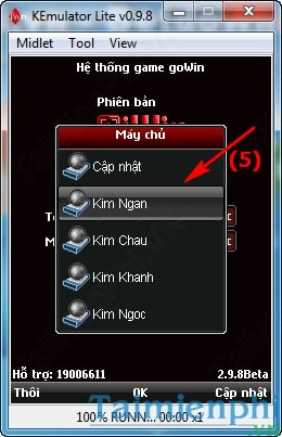 Chơi game iWin trên PC bằng Kemulator