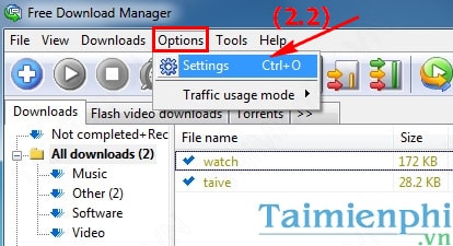Free Download Manager - Tắt tính năng khởi động cùng hệ thống