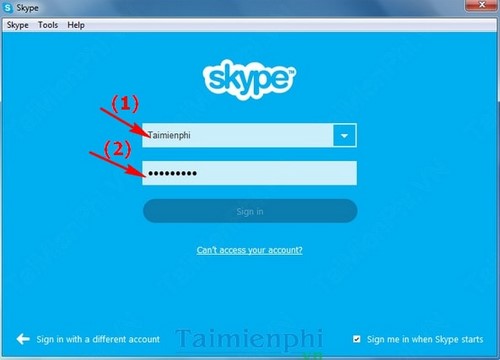 Làm thế nào để ẩn liên lạc đã Offline trên Skype?