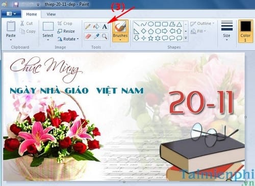 Top 8 tấm thiệp mừng ngày Nhà giáo Việt Nam 2011 đơn giản nhưng cực chân  thành ý nghĩa