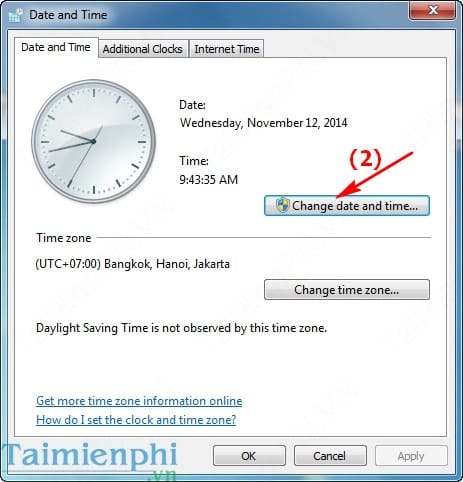 Thay đổi lại thời gian tạo File trên máy tính