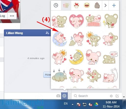 Cách thêm các biểu tượng, icon khi chat trên Facebook