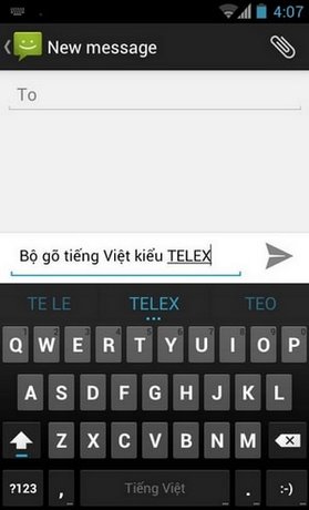 Gõ tiếng Việt cho Android, Top 5 ứng dụng gõ tiếng việt có dấu trên Android