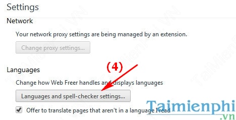 Web Freer - Thay đổi ngôn ngữ cho trình duyệt