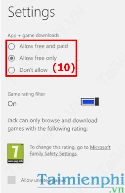 Windows Phone - Quản lý tải ứng dụng bằng tài khoản Microsoft