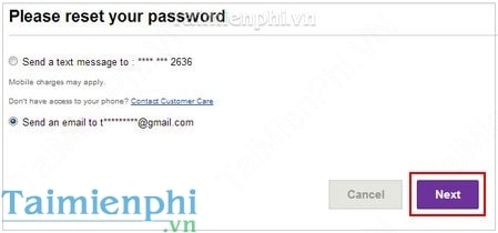 Quên mật khẩu Yahoo phải làm sao? Xin chỉ cách lấy lại mật khẩu.