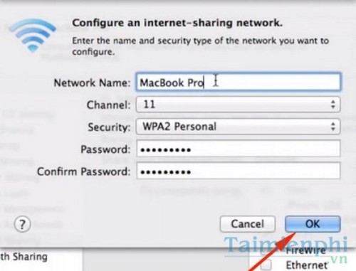 Biến máy Mac OS X Yosemite thành điểm phát Wifi tiện dụng