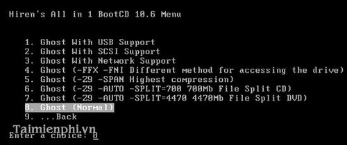 Cách tạo file Ghost trên máy tính bằng Norton Ghost