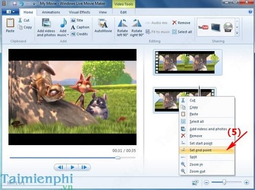 Cắt Video dễ dàng hơn với Windows Live Movie Maker