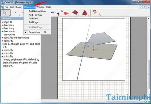 Hình học 3D luôn là một chủ đề hấp dẫn và người dùng sẽ tìm thấy Cabri 3D app là một phần mềm vẽ hình không gian đầy ấn tượng. Với nó, bạn có thể tạo ra những hình ảnh 3D phức tạp nhưng không kém phần đẹp mắt. Ứng dụng này sẽ giúp bạn đưa những ý tưởng trừu tượng của mình vào thực tế một cách mượt mà nhất.