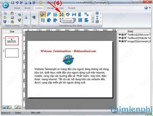 Soạn giáo án điện tử, bài thuyết trình với LectureMaker