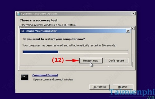 Tạo Backup và Restore Windows 7/8 không dùng phần mềm