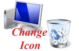 Thay đổi biểu tượng icon My Computer, Recycle Bin ngoài Desktop