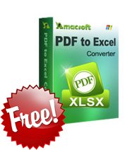 giveaway amacsoft pdf to excel converter