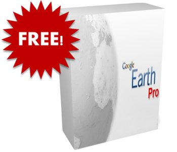 giveaway google earth pro