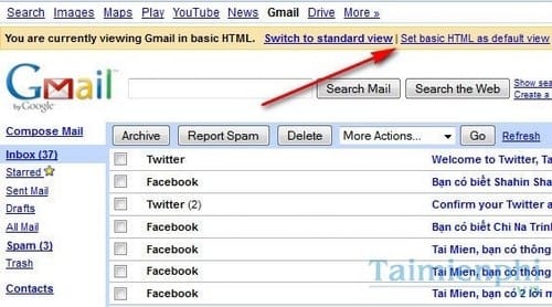 Cách vào Gmail nhanh khi đứt cáp, đăng nhập Gmail nhanh