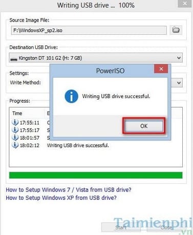 power iso windows 7 bootable usb