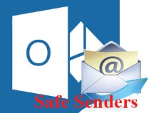 Thêm địa chỉ Email vào danh sách Safe Senders trên Outlook 2013