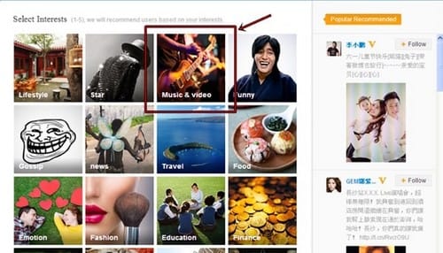 Cách tạo tài khoản Weibo, đăng ký nick Weibo